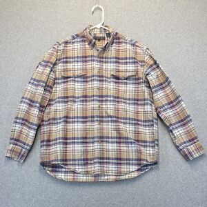 Vintage Roper Plaid Western Shirt Classic Americana Workwear Size M